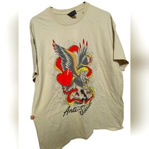 ☮️Anti- social tee xl☮️